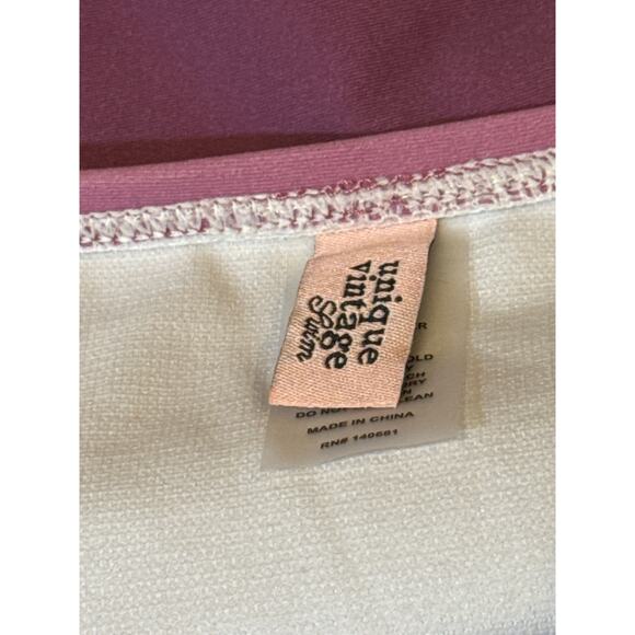 Unique Vintage 1970’s Purple Ombre Daphne High Waist Retro Bikini Bottom 3X NWOT - Picture 4 of 5